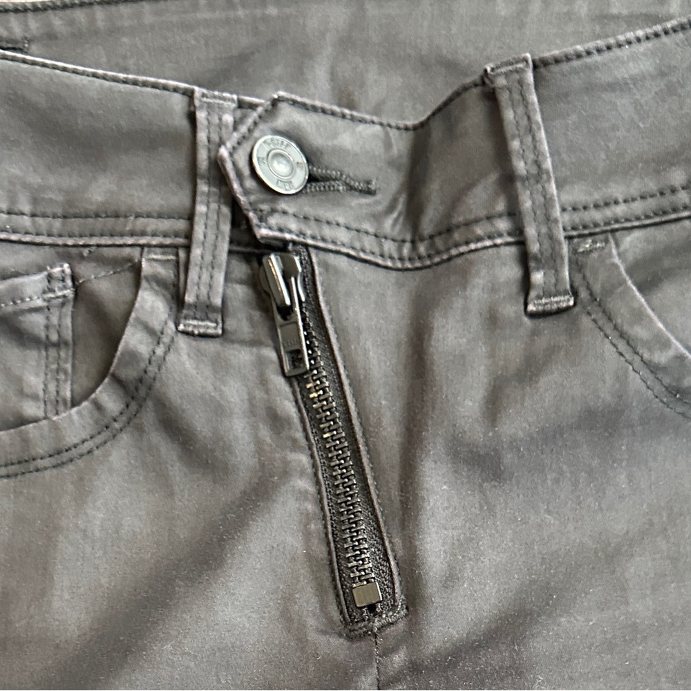 G-Star RAW Lynn Custom Zip Mid Skinny Jeans Black Size 24 - Picture 13 of 17